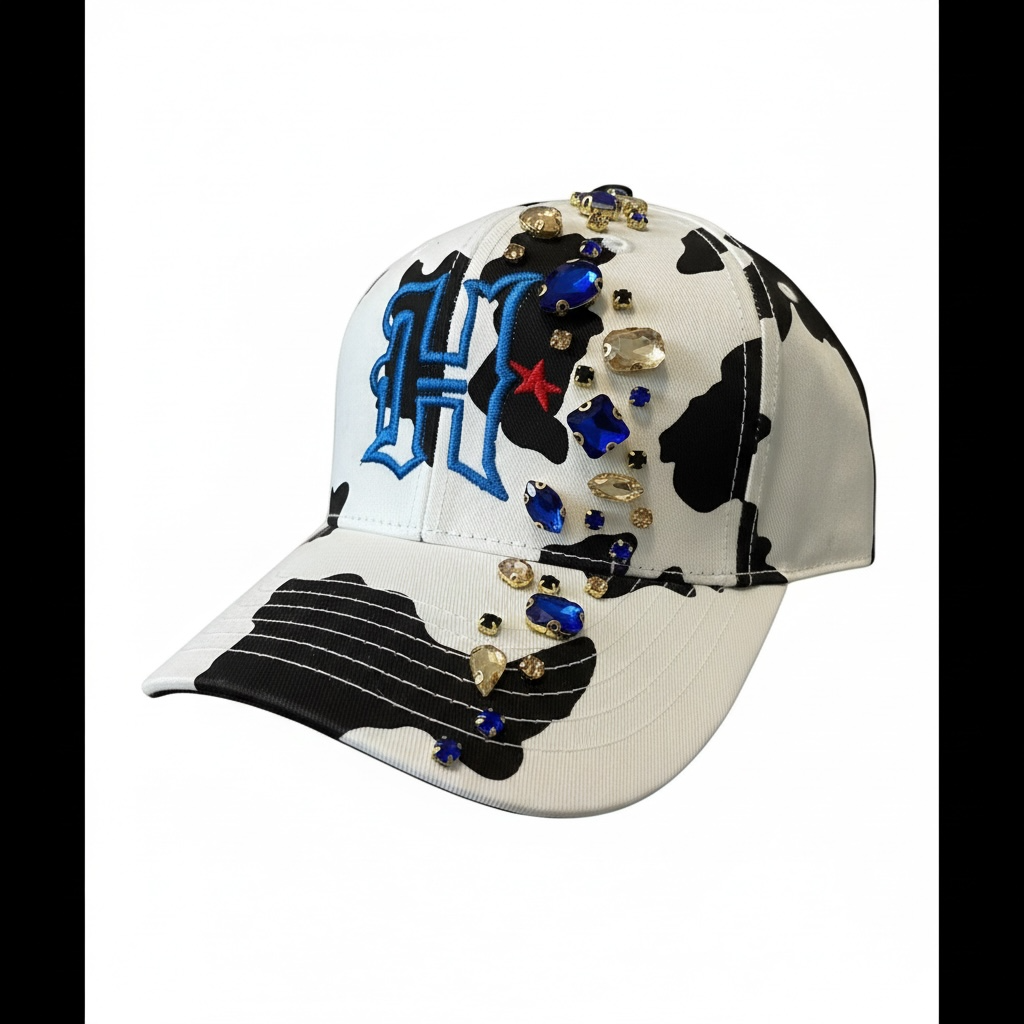 Houston Logo Cow Print
