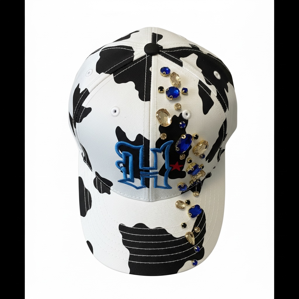 Houston Logo Cow Print