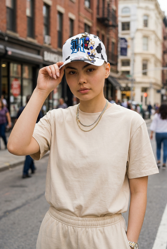 Houston Logo Cow Print