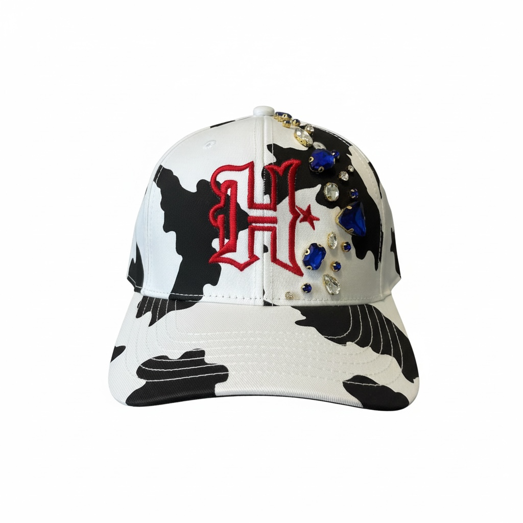 Houston Logo Cow Print